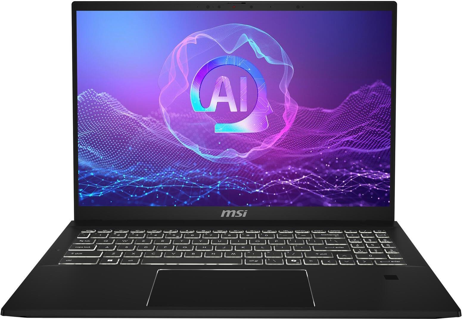 MSI Summit A16 AI+ A3HMTG-035 - 16 QHD+ 165Hz Touch Display, AMD Ryzen AI 9 365, 32GB DDR5 RAM, 1TB SSD, Windows 11 Pro (00159K-035) von MSI