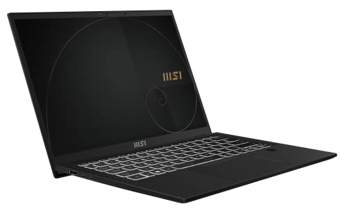 MSI Summit E14 Evo Business Laptop | Intel Core i7-1280P | 35,6 cm (14,0") FHD Display | 16 GB LPDDR5-4800, 1 TB SSD | Intel Iris Xe Grafik | Windows 11 Home | QWERTZ Tastatur | Schwarz | A12M-050 von MSI