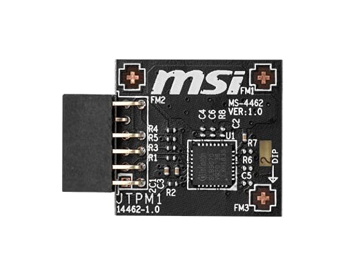 MSI TPM2SPI Zubehör Handgelenkauflage ICE Seide Lycra Cool Gel Infused Memory Foam für 2.0 Module SPI Vigor WR01 von MSI