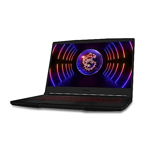 MSI Thin GF63 12UCX-618IT Notebook Gaming 15.6" FHD 144Hz, Intel i7-12650H, Nvidia RTX 2050 4GB GDDR6, RAM 16GB DDR4 3200MHz, 512GB SSDPCIe 3, WiFi 6, Win 11 Home, Layout und ITA-Garantie, Schwarz von MSI