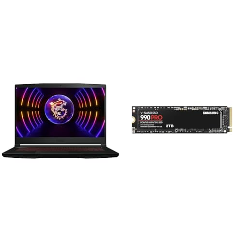 MSI Thin GF63 Gaming Notebook | 39 & Samsung 990 PRO NVMe M.2 SSD von MSI