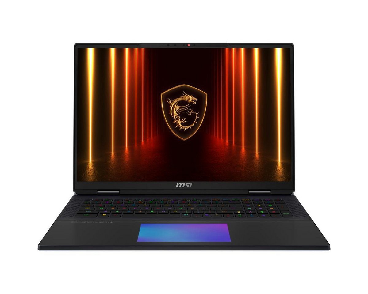 MSI Titan 18 HX AI A2XWIG-073 Gaming-Notebook (45.72 cm/18 Zoll, Intel Core Ultra 9 285HX, RTX 5080, 6000 GB SSD) von MSI