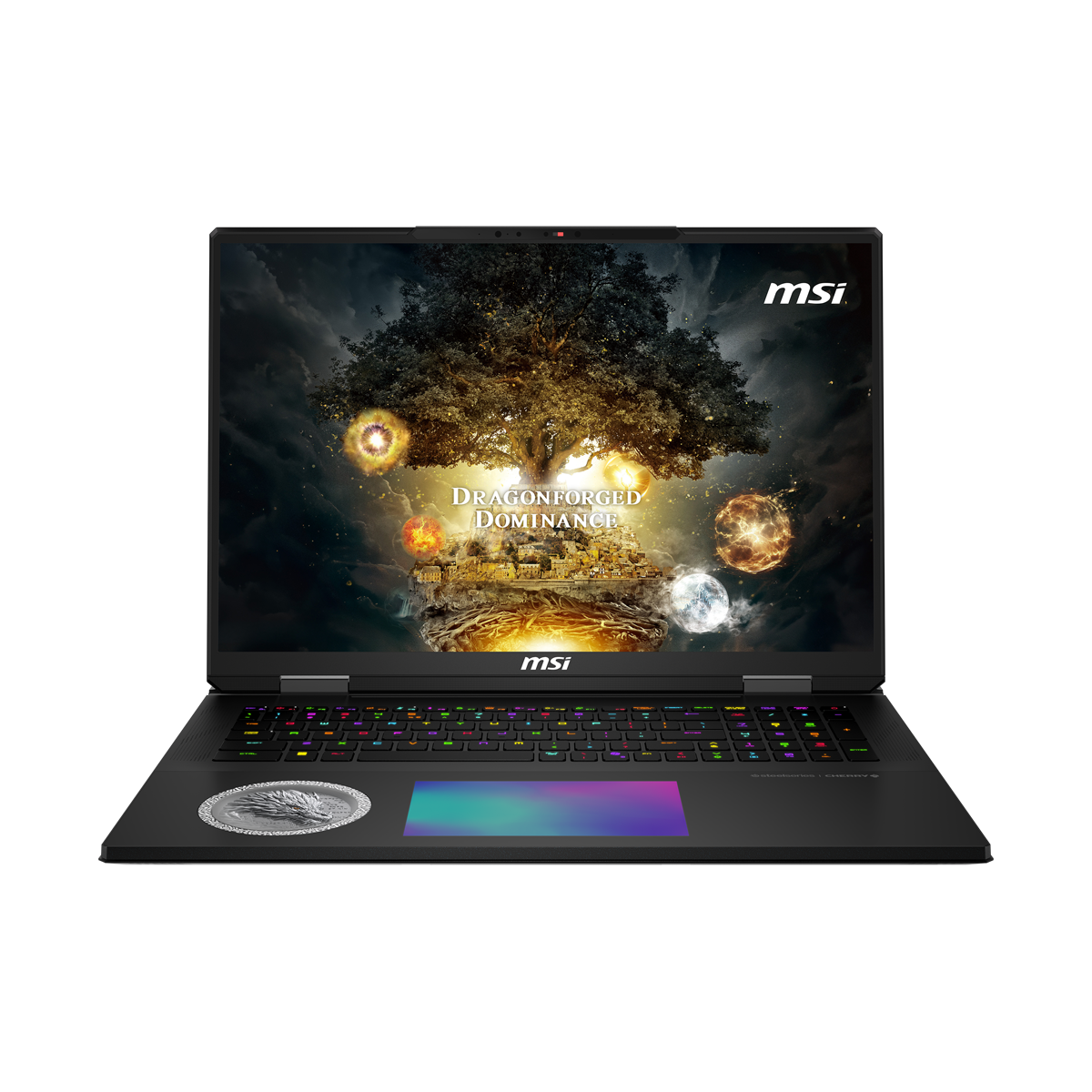 MSI Titan 18 HX Dragon Edition Norse Myth A2XWJG-273 - 18" UHD+ MiniLED 120Hz Display, Intel Core Ultra 9 285HX, 96GB DDR5 RAM, 6TB SSD, NVIDIA GeForc von MSI