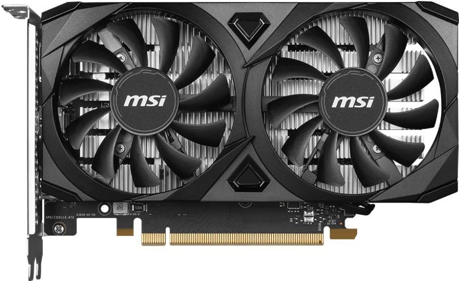 MSI GeForce RTX 3050 VENTUS 2X E 6G OC - Grafikkarten - GF RTX 3050 - 6GB GDDR6 - PCIe 4,0 x16 - 2 x HDMI, DisplayPort (V812-055R) von MSI
