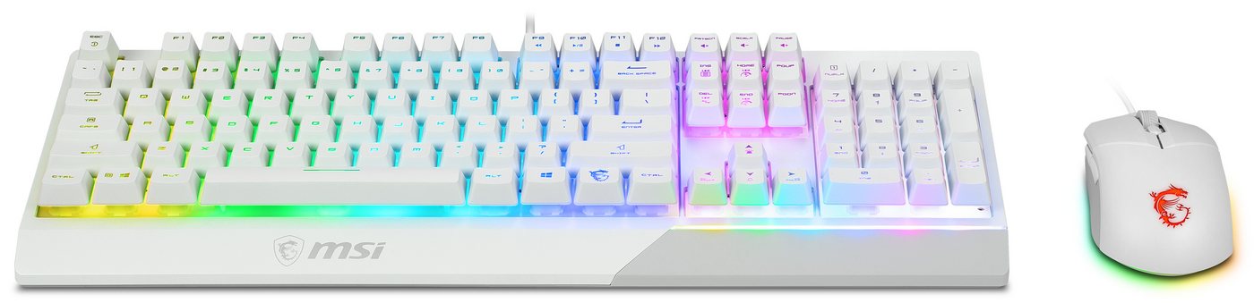 MSI VIGOR GK30 COMBO weiß Eingabegeräte-Set MSI VIGOR GK30 COMBO weiß Eingabegeräte-Set von MSI