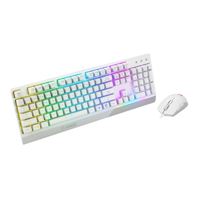 MSI Vigor GK30 Combo Kabelgebundene Maus-Tastaturkombination Weiß MSI Vigor GK30 Combo Kabelgebundene Maus-Tastaturkombination Weiß von MSI
