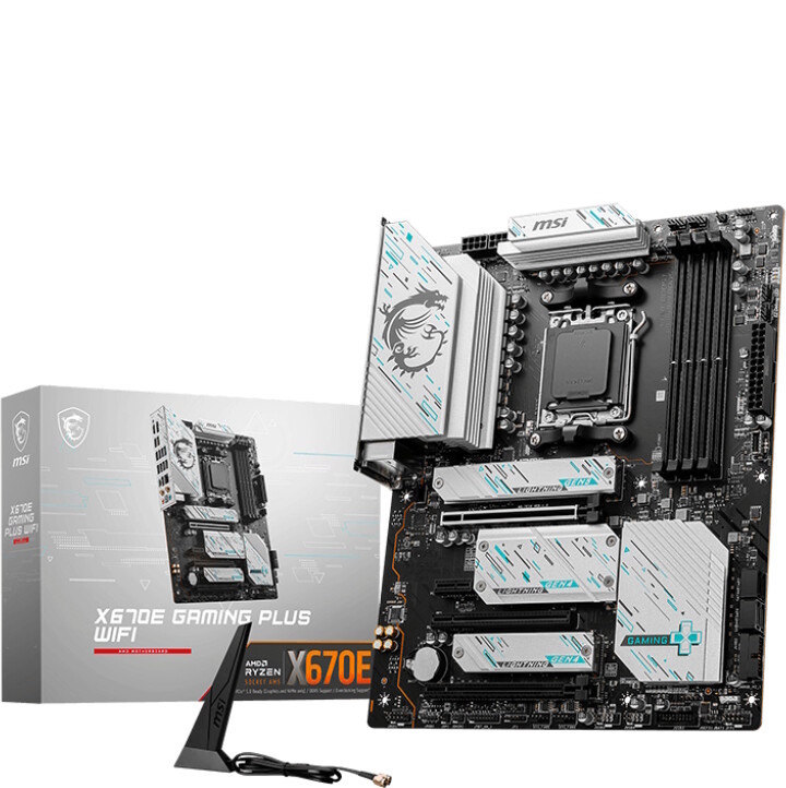 MSI X670E GAMING PLUS WIFI Mainboard von MSI