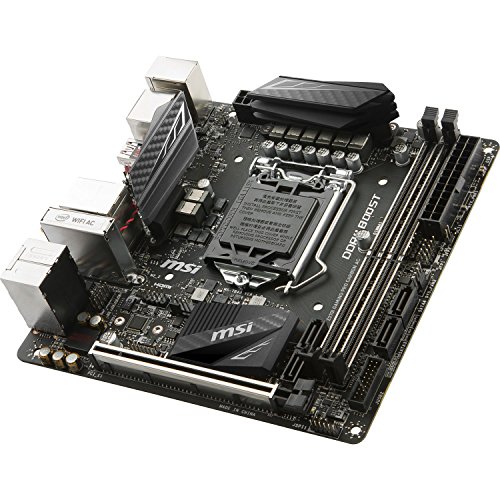 MSI Z370I GAMING PRO CARBON AC, LGA 1151, HDMI, DDR4, 1x Turbo M.2 & 6x USB 3.1(2x Gen2 & 4x Gen1) von MSI