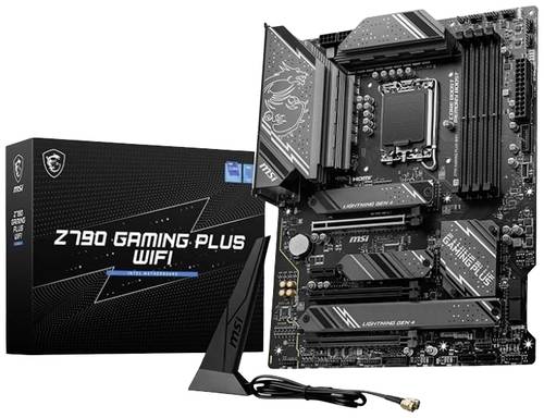 MSI Z790 Gaming Plus Wifi Mainboard Sockel (PC) Intel® 1700 Formfaktor (Details) ATX Mainboard-Chip von MSI