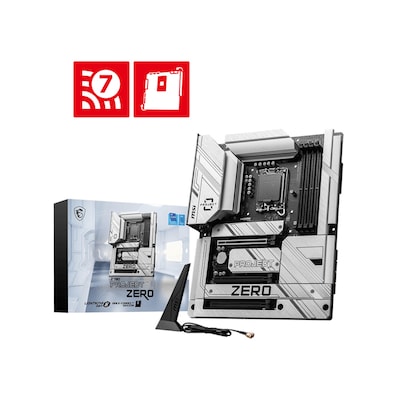 MSI Z790 Project Zero ATX Mainboard Sockel 1700 M.2/WIFI/BT/HDMI/USB-C von MSI