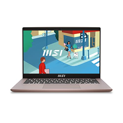 Modern 14 C13M-413XFR: Intel Core i7-1355U - 16GB LPDDR4 - SSD 512GB NVMe PCIe Gen4x4-14 Full HD - Intel Iris XE Graphics- Free Back (ohne System)- Tastatur Azerty mit Hintergrundbeleuchtung von MSI