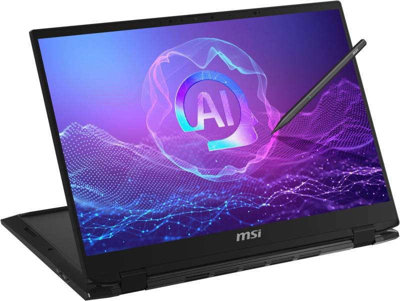 Summit A16 AI+ A3HMTG-035 40,7 cm (16") 2 in 1 Convertible-Notebook ink black von MSI