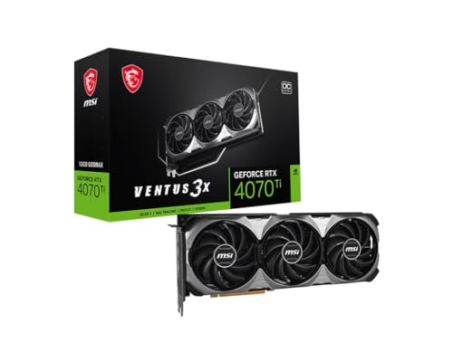 VGA MSI RTX4070TI 12GB Ventus 3X E1 OC von MSI