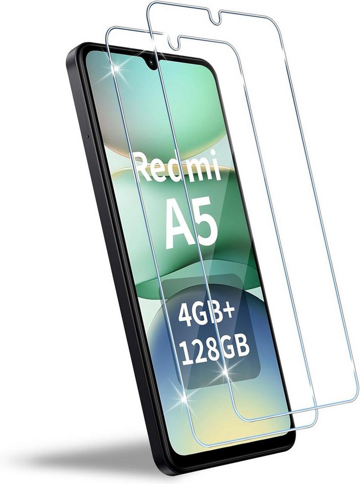 MSM Displayschutzglas 2X Schutzglas für Xiaomi Redmi A5 Display Panzerfolie Full Screen 9H MSM Displayschutzglas 2X Schutzglas für Xiaomi Redmi A5 Display Panzerfolie Full Screen 9H von MSM