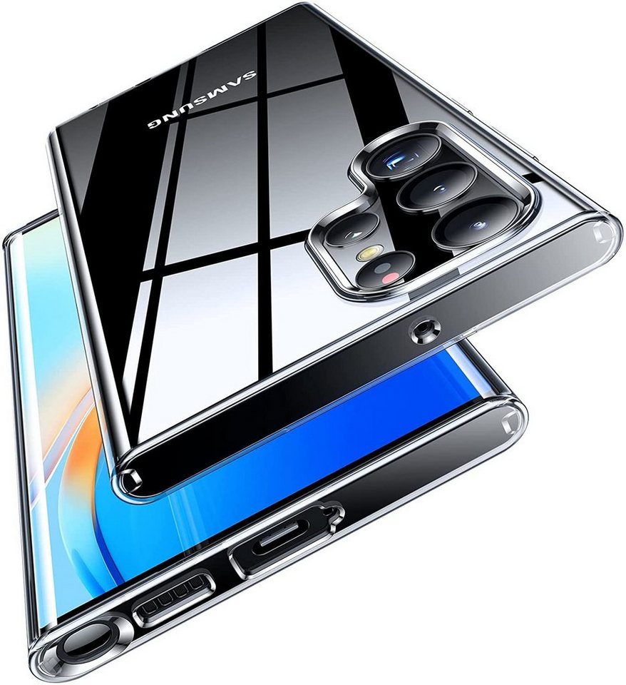 MSM Handyhülle Hülle für Samsung Galaxy S22 / Plus / Ultra 5G Silikon Schutz Case MSM Handyhülle Hülle für Samsung Galaxy S22 / Plus / Ultra 5G Silikon Schutz Case von MSM