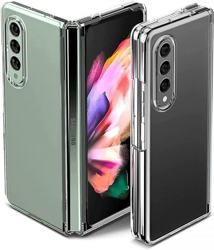 MSM Handyhülle Hülle für Samsung Galaxy Z Fold 3 5G Silikon Schutzhülle TPU Tasche von MSM