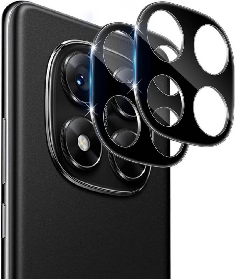 MSM Kameraschutzglas 2X 3D Kameraglas für Xiaomi Redmi Note 14 Pro 5G Panzerfolie Linse von MSM