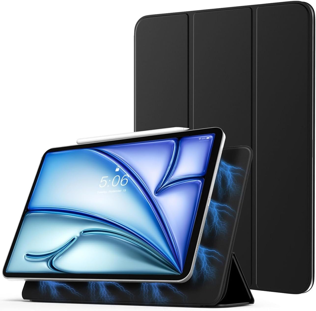 MSM Tablet-Hülle Smart Cover für Apple iPad AIR 2024 11″ 13″ Tablet Hülle Case Schwarz MSM Tablet-Hülle Smart Cover für Apple iPad AIR 2024 11″ 13″ Tablet Hülle Case Schwarz von MSM
