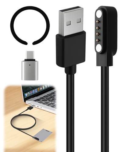 Diktiergerät-Zubehör-Set für Notizen, inklusive 60 cm magnetischem USB-Ladekabel, Magnetring und USB-Typ-C-Adapter, kompatibel mit Note AI-Recorder Diktiergerät-Zubehör-Set für Notizen, inklusive 60 cm magnetischem USB-Ladekabel, Magnetring und USB-Typ-C-Adapter, kompatibel mit Note AI-Recorder von MSMXCS