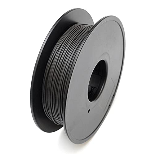 Composite Iron PLA Filament 1.75mm, 3D Printer Metal Filament, Filled with 30% Iron Powder, Real Metal Filament-Black 0.5kg von MSNJ