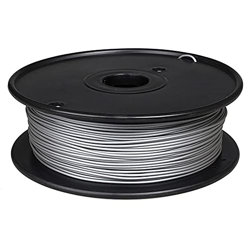 3D-Druckerfilament 1,75mm PLA-Metallmaterial 0.5kg Spule 60% PLA + 40% Metallpulver-Aluminium von MSNJ
