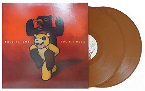 Fall Out Boy - Folie a Deux Exclusive Edition Opaque Brown 2XLP vinyl [Condition- VG+/NM] von MSNOR