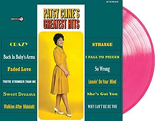 The Greatest Hits Of Patsy Cline Album - Exclusive Limited Edition Pink Colored Vinyl LP [Condition-VG+NM] von MSNOR