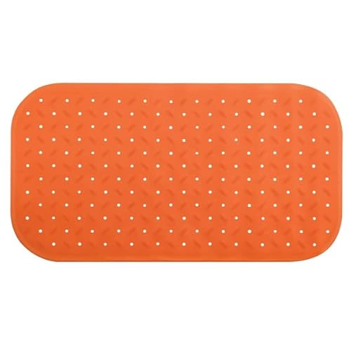 MSV Rutschfester Teppich, Klasse Premium, 36 x 76 cm, Orange von MSV