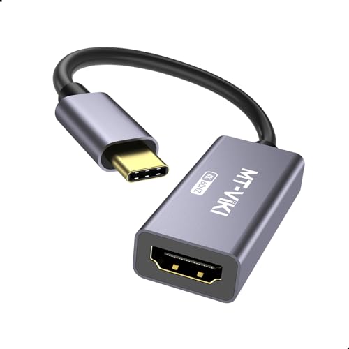 MT-VIKI 4K60Hz USB C HDMI Adapter, Thunderbolt 3/4 auf HDMI Adapter USB C Kompatibel mit MacBook iPad Surface Galaxy Dell und mehr MT-VIKI 4K60Hz USB C HDMI Adapter, Thunderbolt 3/4 auf HDMI Adapter USB C Kompatibel mit MacBook iPad Surface Galaxy Dell und mehr von MT-VIKI