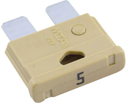MTA Automotive 340.024 Standard Flachsicherung 5A Beige 500St. von MTA Automotive