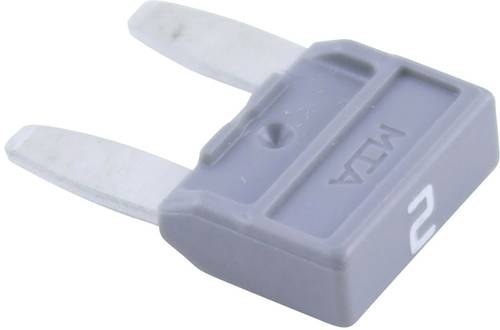 MTA Automotive 341.120 Mini Flachsicherung 2A Grau 500St. von MTA Automotive