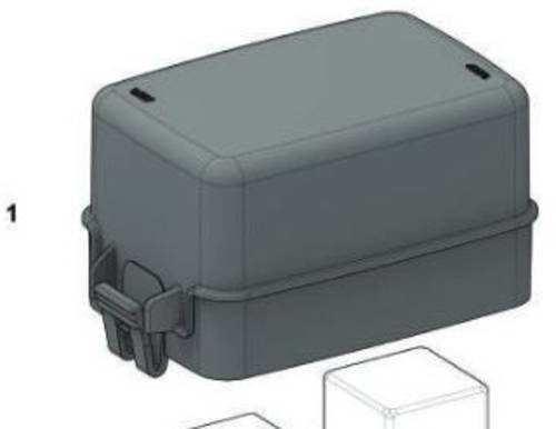 MTA Automotive Cover Module WP Footprint Sicherungs-/Relaishalter 1St. MTA Automotive Cover Module WP Footprint Sicherungs-/Relaishalter 1St. von MTA Automotive