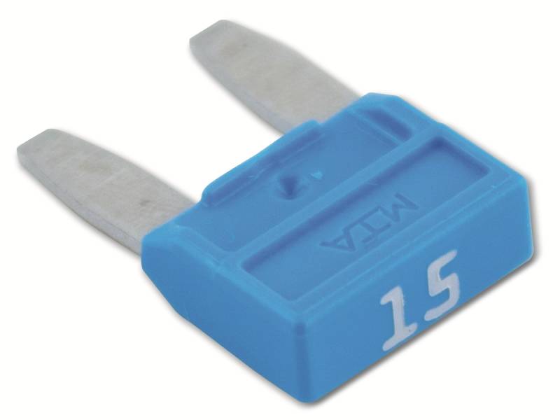 MTA KFZ-Flachsicherung 341.129, mini, 15 A, blau von MTA