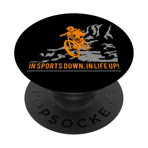 Lustiges Mountainbike MTB,Downhill biker Fahrrad BMX Sport PopSockets Klebender PopGrip von MTB Mountainbike Fahrrad Sport Geschenke Shirts