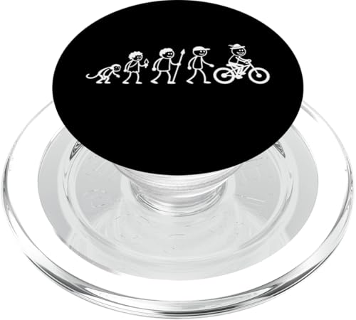MTB-Bike Mountainbiker Strichmänchen Mountainbike Fahrrad PopSockets PopGrip für MagSafe von MTB Mountainbike Fahrrad Sport Geschenke Shirts
