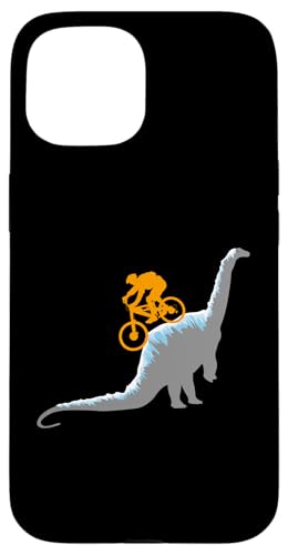 MTB Dinosaurier Dino Mountainbike Fahrrad Zubehör Bike fun Hülle für iPhone 15 MTB Dinosaurier Dino Mountainbike Fahrrad Zubehör Bike fun Hülle für iPhone 15 von MTB Mountainbike Fahrrad Sport Geschenke Shirts