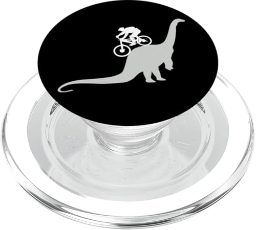 MTB Dinosaurier Dino Mountainbike Fahrrad Zubehör Bike fun PopSockets PopGrip für MagSafe von MTB Mountainbike Fahrrad Sport Geschenke Shirts