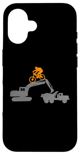MTB Mountainbike Bagger LKW TRUCK Bike BMX Berg Fahrrad Hülle für iPhone 16 MTB Mountainbike Bagger LKW TRUCK Bike BMX Berg Fahrrad Hülle für iPhone 16 von MTB Mountainbike Fahrrad Sport Geschenke Shirts