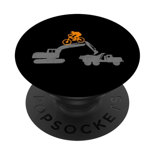 MTB Mountainbike Bagger LKW TRUCK Bike BMX Berg Fahrrad PopSockets Klebender PopGrip MTB Mountainbike Bagger LKW TRUCK Bike BMX Berg Fahrrad PopSockets Klebender PopGrip von MTB Mountainbike Fahrrad Sport Geschenke Shirts