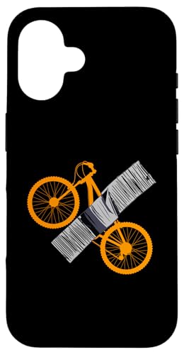 MTB Mountainbike Zubehör Fahrrad Kunst Bike lustiges biker Hülle für iPhone 16 MTB Mountainbike Zubehör Fahrrad Kunst Bike lustiges biker Hülle für iPhone 16 von MTB Mountainbike Fahrrad Sport Geschenke Shirts
