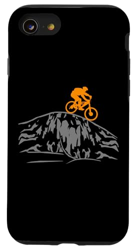 MTB downhill Mountainbike Fahrrad Zubehör Bike Sport fun Hülle für iPhone SE (2020) / 7 / 8 von MTB Mountainbike Fahrrad Sport Geschenke Shirts