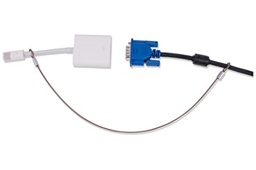 Universal Cable Adapter Tether 4X 14 Adjustable - Kabel Tether Sichere Konferenz Grafikkarten, iPhone 7 Kopfhörer-Adapter oder einen Schlüsselanhänger erstellen von MTC