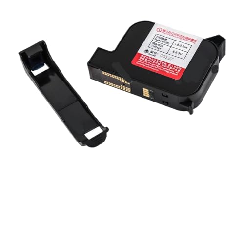 MTGUIWF 12,7 mm Eco Solvent Fast Dry, schnell trocknende Farbtintenpatrone, kompatibel mit Nicht verschlüsselten tragbaren Tintenstrahldruckern(1 White Cartridge) von MTGUIWF