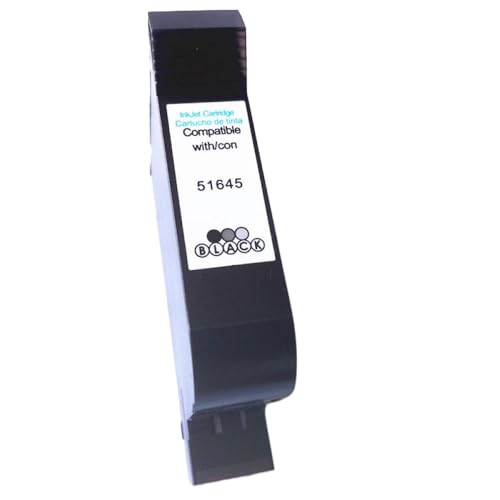 MTGUIWF 35 ml Schwarze Tinte auf Wasserbasis, kompatibel mit tragbaren Tintenstrahldruckern, Ersatz Kompatibel mit TIJ2.5-Modelle von MTGUIWF