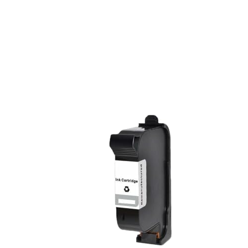 MTGUIWF JS21 Schnelltrocknende Tintenpatrone in Schwarz, Blau und Rot Kompatibel mit kompatible Handheld-Tintenstrahldrucker M3S M6 M7 MX1 MX2 MX4(1 PCS Black) von MTGUIWF