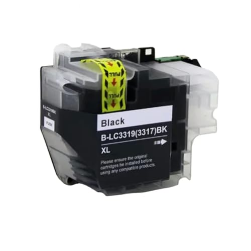 MTGUIWF Kompatible Tintenpatrone LC3319 LC3319XL LC3317 Kompatibel mit MFC-J6530DW J6930DW J5330DW J5730DW J6730DW Tintenstrahldrucker(1PCS- Black) von MTGUIWF