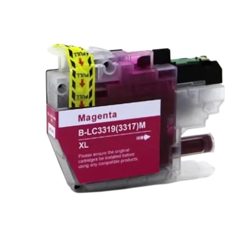 MTGUIWF Kompatible Tintenpatrone LC3319 LC3319XL LC3317 Kompatibel mit MFC-J6530DW J6930DW J5330DW J5730DW J6730DW Tintenstrahldrucker(1PCS-Magenta) von MTGUIWF