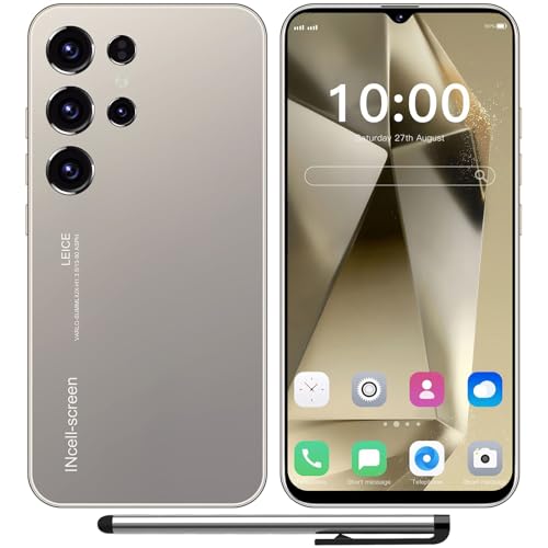 MTGud M24Ultra 4G Telefon, 6.3-Zoll High-Definition Display, erschwingliches Smartphone, Android 12.0, 3GB+32GB/SD-256GB, 4500mAh Batterie, Dual SIM, GPS/WiFi/Gesichts ID entsperren Telefon (Grey) von MTGud