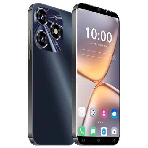 MTGud Smartphone Tagesangebot, 5,0 Zoll IPS Display, 16GB ROM, 128GB, erweiterbar, Android-Smartphone, Dual-SIM-Handy, 3000 mAh Akku für, Einfaches Mobiltelefon (SPark10Pro-Black) von MTGud