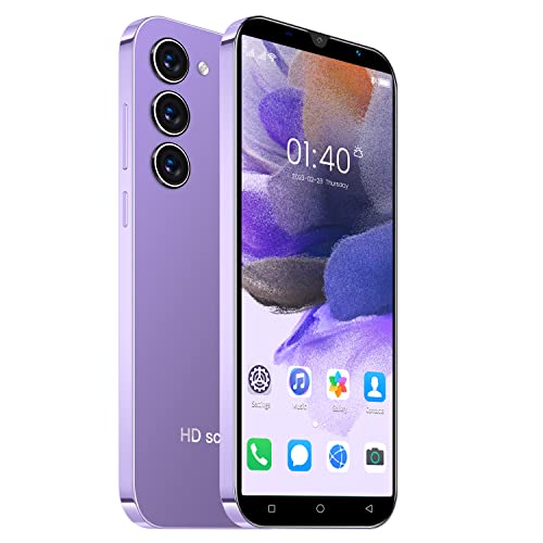 MTGud Tagesangebot für Smartphones M23+, 5.0" Android 9.0, Handy mit Doppel-SIM, 16 GB ROM (bis 128 GB erweiterbar), Doppelkamera, Bluetooth, GPS, WLAN (M23+_Lila) von MTGud